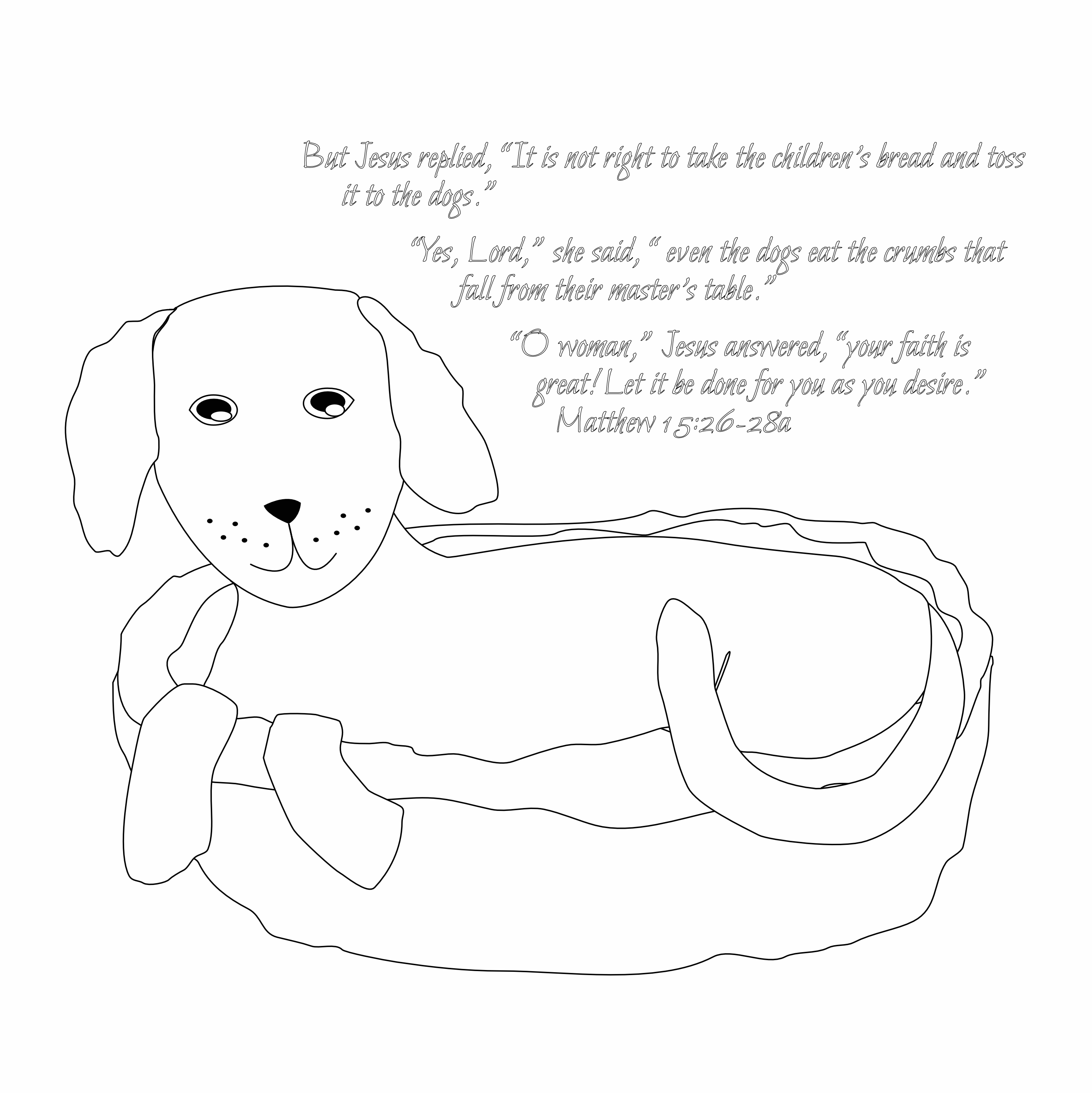 Puppy idea started by Maggie Rumble